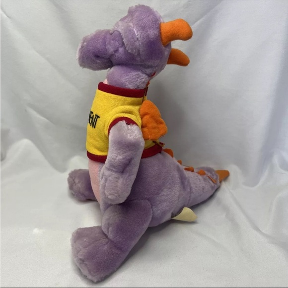 Vintage Toy Disney Figment Dragon Plush Disneyland Walt Disney World Epcot 10” - Picture 2 of 10